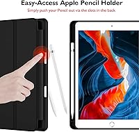 Vista 2 de iMieet iPad 9th Generation Case 2021/iPad 8th Generation Case 2020 10.2 Inch with Pencil Holder, iPad 7th Gen 2019 Case with Soft Baby Skin Silicone