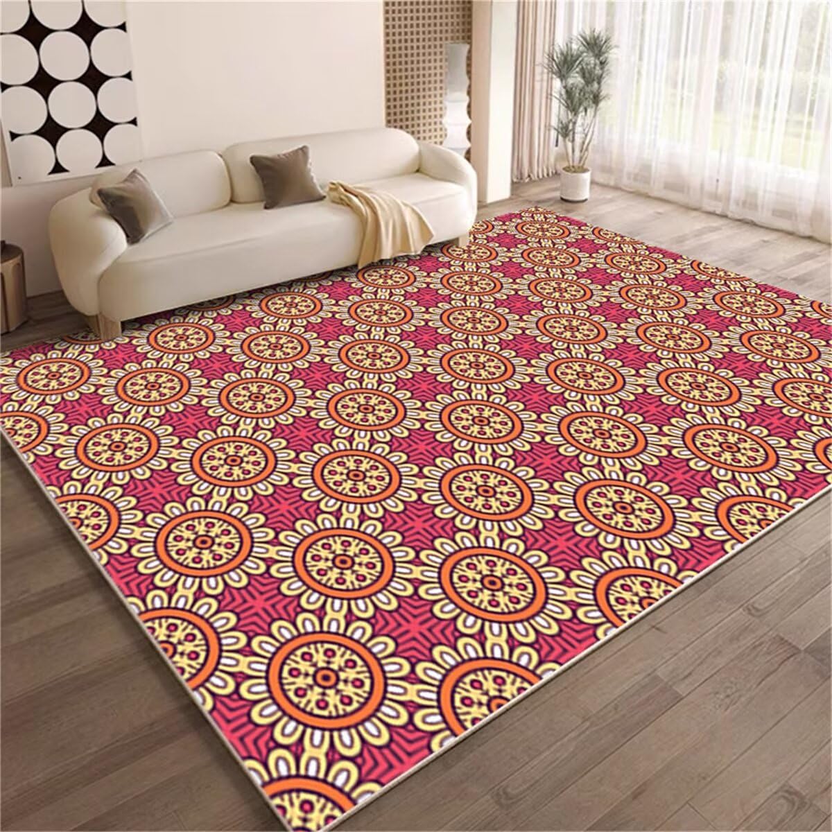 Tapis long couloir et extérieur grand format 120X160 moderne imprimé