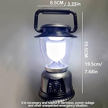 Amazon.com: FANT.LUX Retro LED Lantern 2-Pack, 360° COB 120