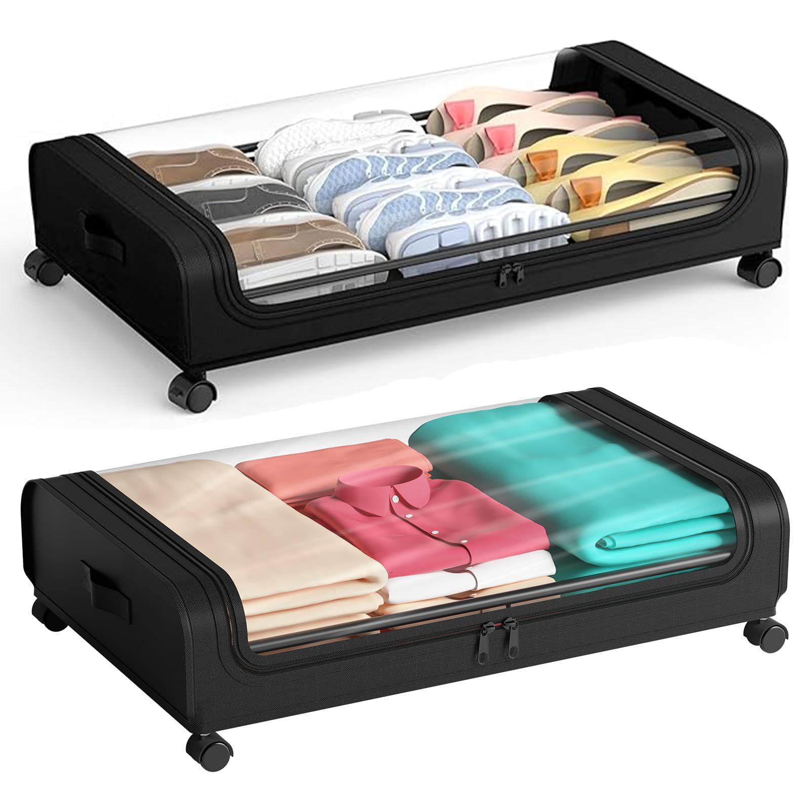 Under Bed Storage Containers with Wheels