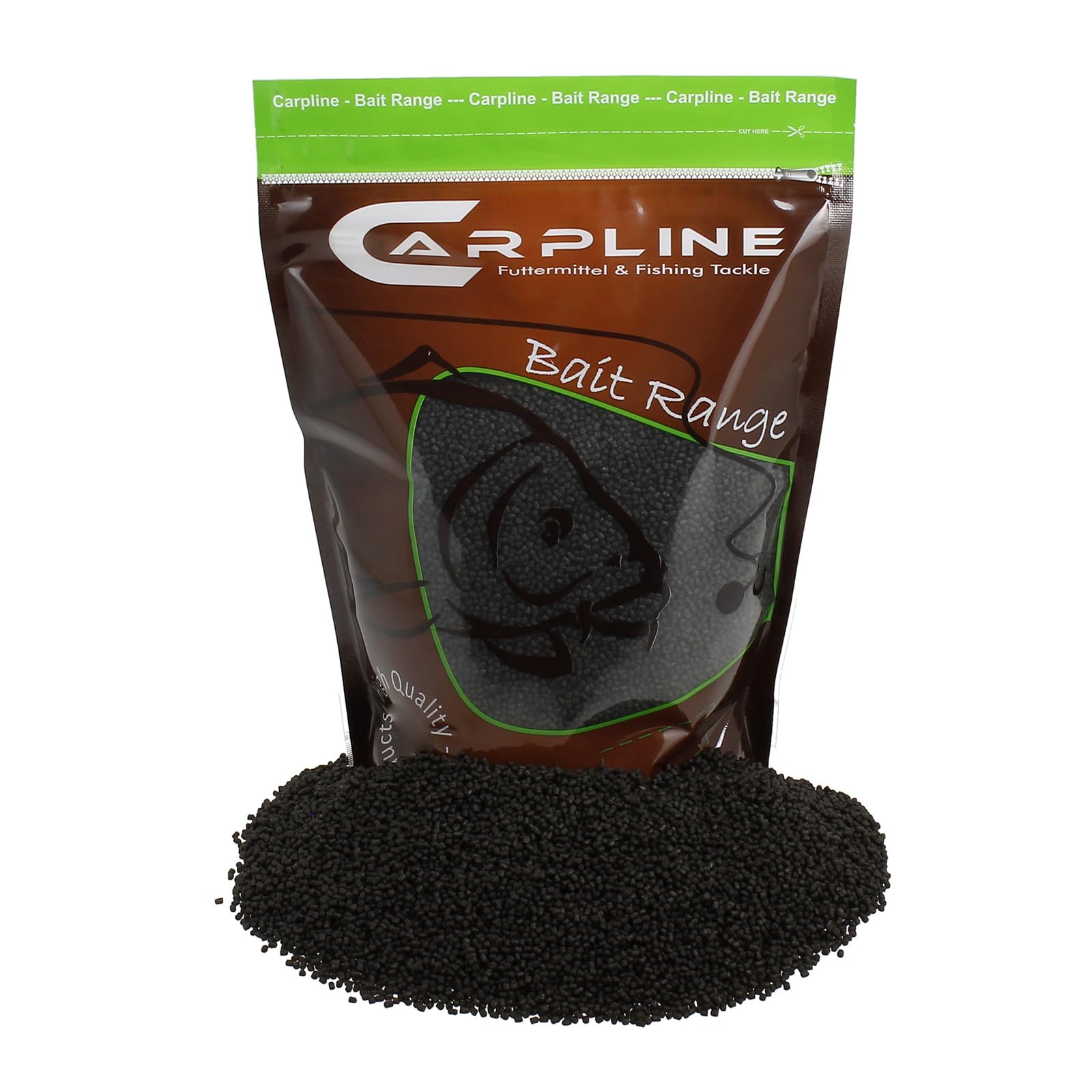 Bloody Halibut Pellets - 25 Kg - 2 mm - Karpfenfutter zum Anfüttern & Angeln von Karpfen, Carp Baits, Futterpellets als Angelköder