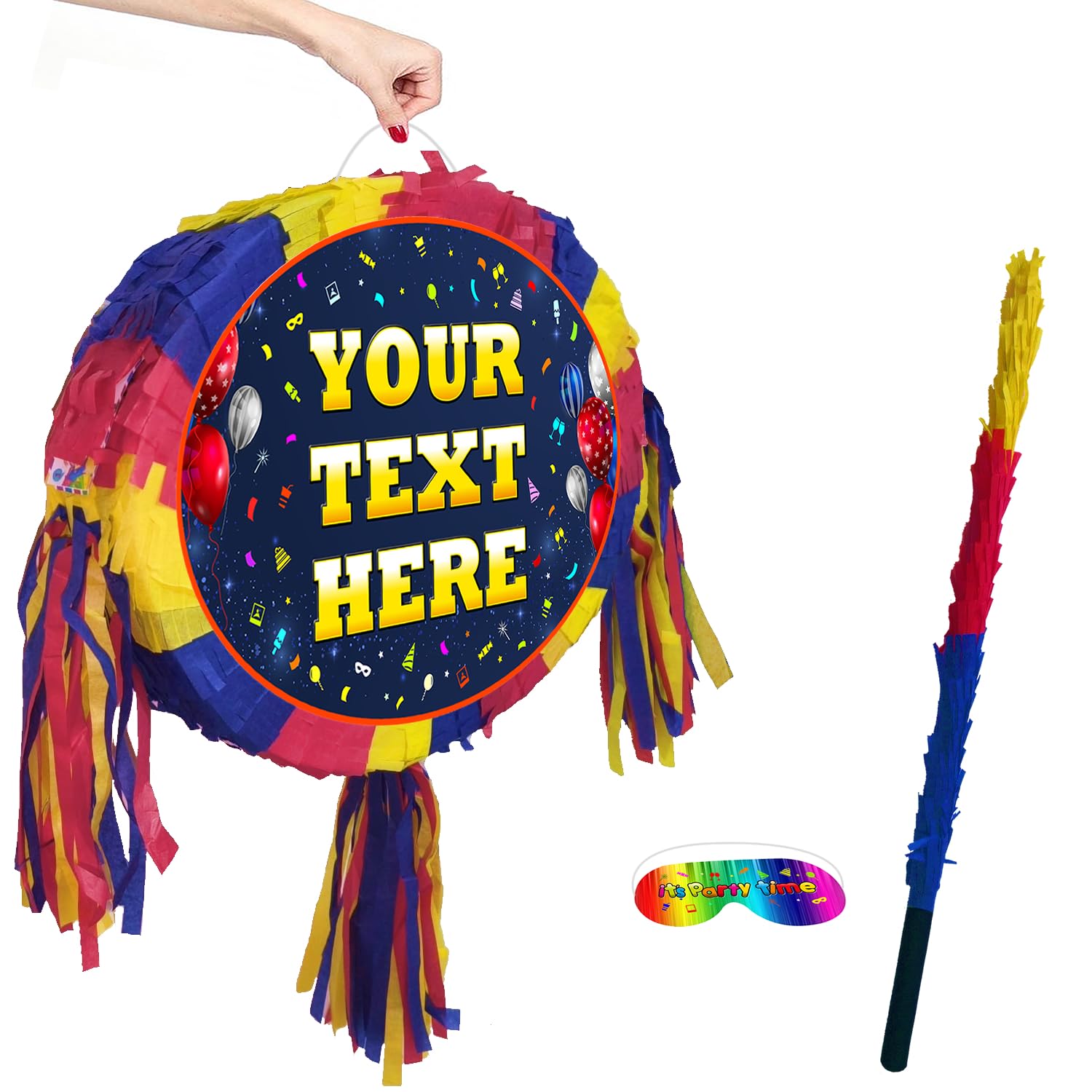 Personalised pinata - On demand theme customisation - Big 18 inch