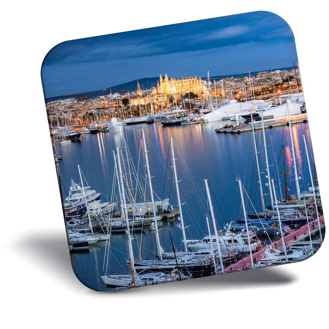 Destination Vinyl Ltd Fridge Magnet - Spain Palma De Mallorca Fun 2163