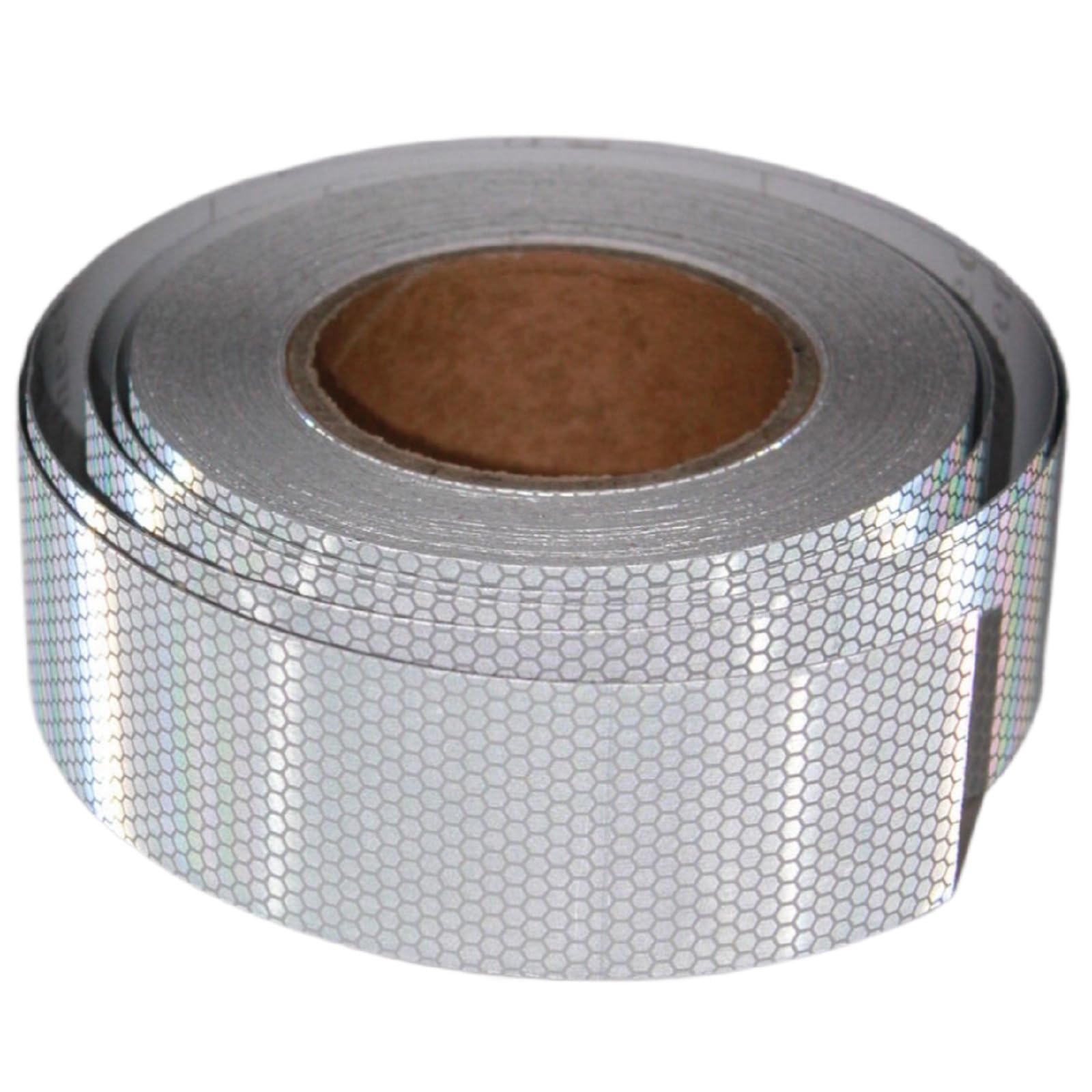 tuyrchu Silver Non Fading Reflective Tape Outdoor Waterproof 2 inch Wide for Truck, High Visibility Safety Adhesive Stickers (66 feet)