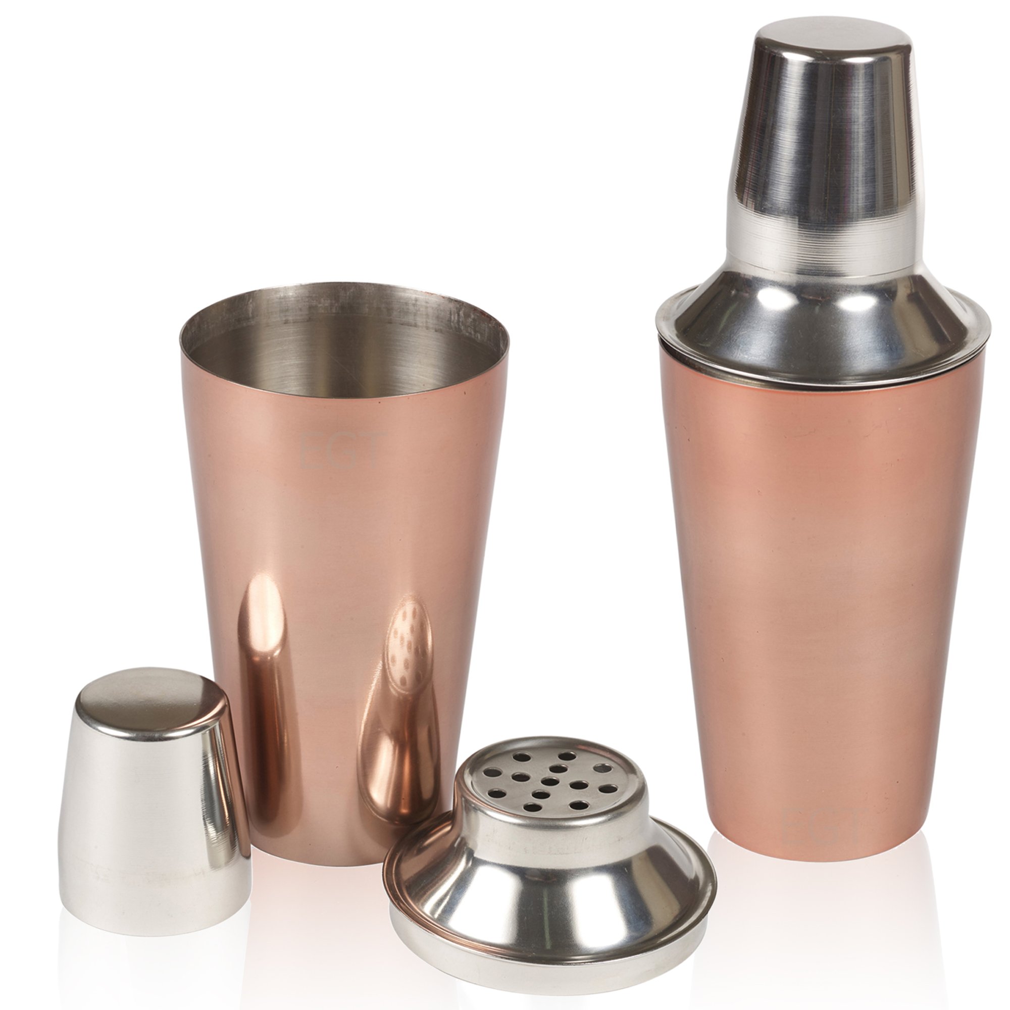 Urbn-Chef Rose Gold 500Ml Bartender Cocktail Shaker (Rose Gold)