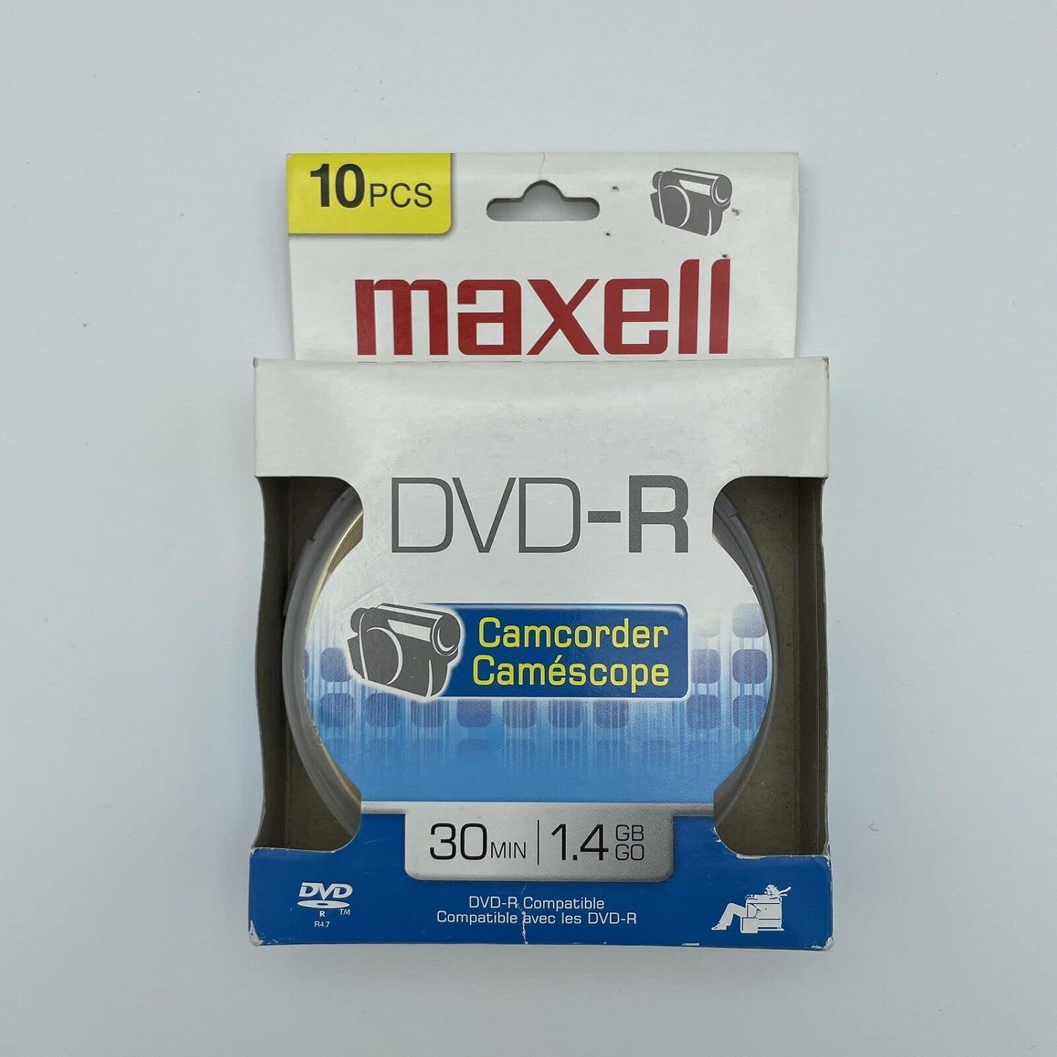 Maxell 8cm Camcorder DVD-R, 10-Pack (Packaging May Vary)