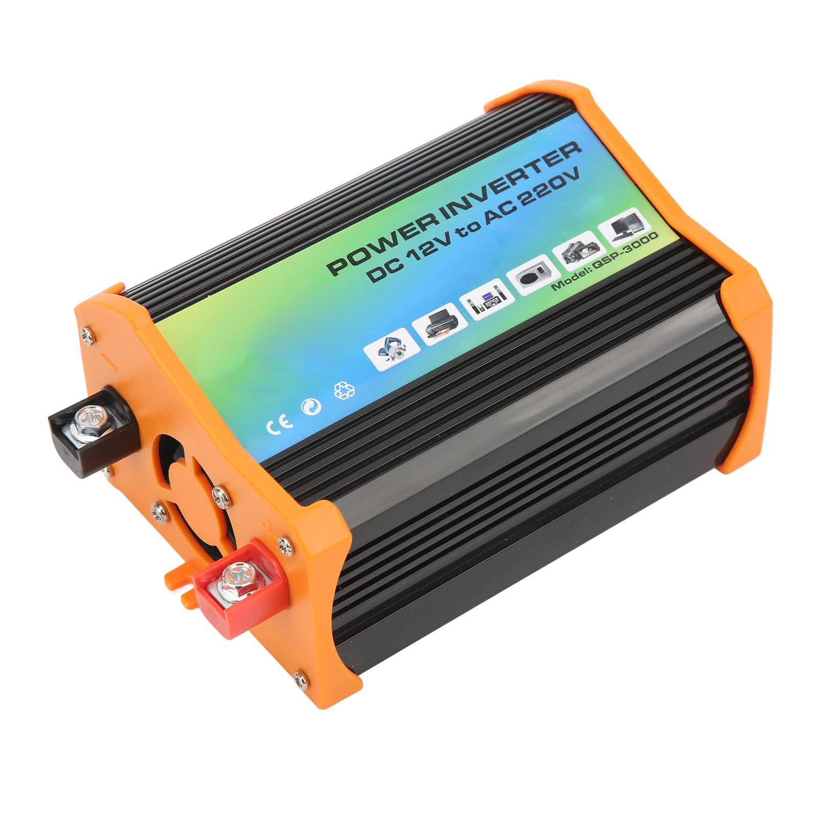 Tragbares Solarstromsystem, 300 W, Wechselrichter, 18 W, 18 V, Solarpanel, 30 A, 12 V, 24 V, Solarregler-Set (12V bis 220V)