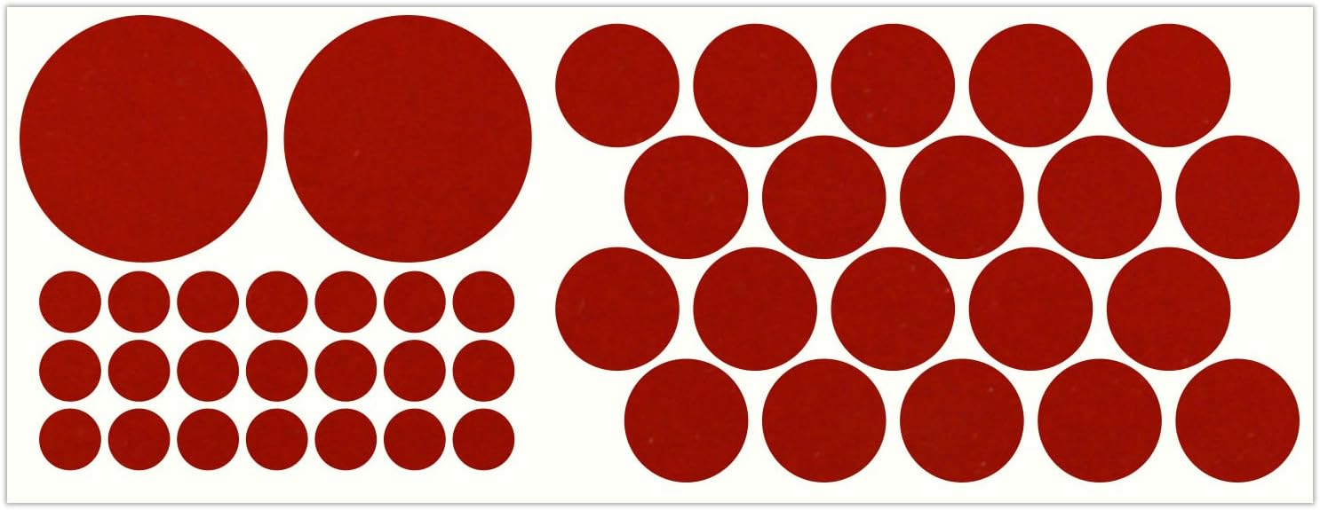 Amazon.com: LiteMark White Reflective 0.25 Inch Dot Stickers ...