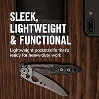 Vista 5 de MultiherramientaLeatherman – Skeletool KB, color negro