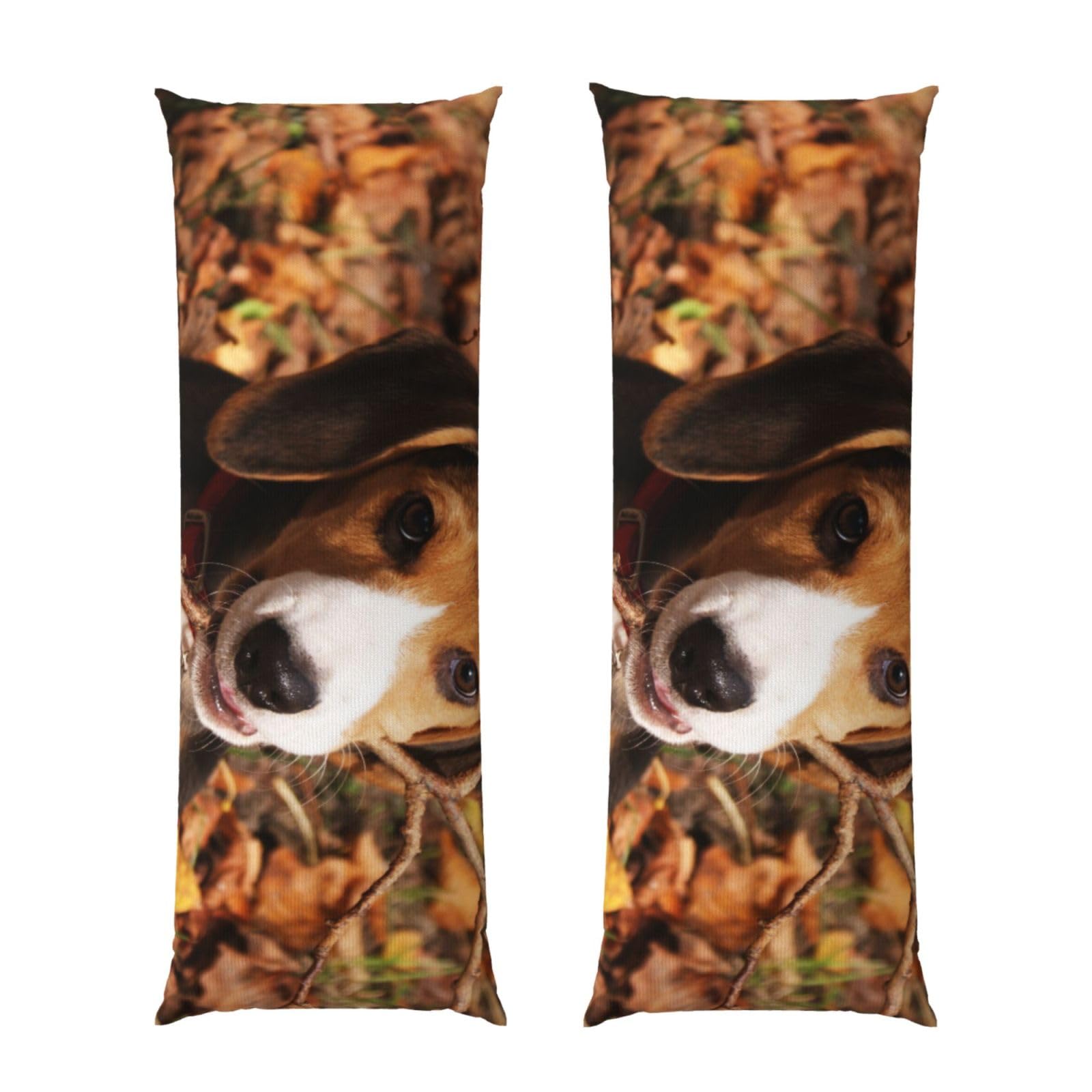 Taie d'oreiller longue imprimée Beagle, idée cadeau originale pour passionnés