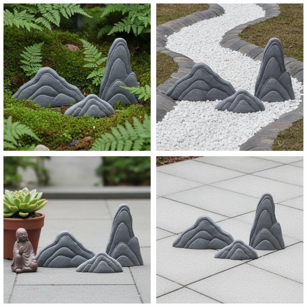 Rocce Decorative Artificiali Resina per , Roccia artificiale combinata F