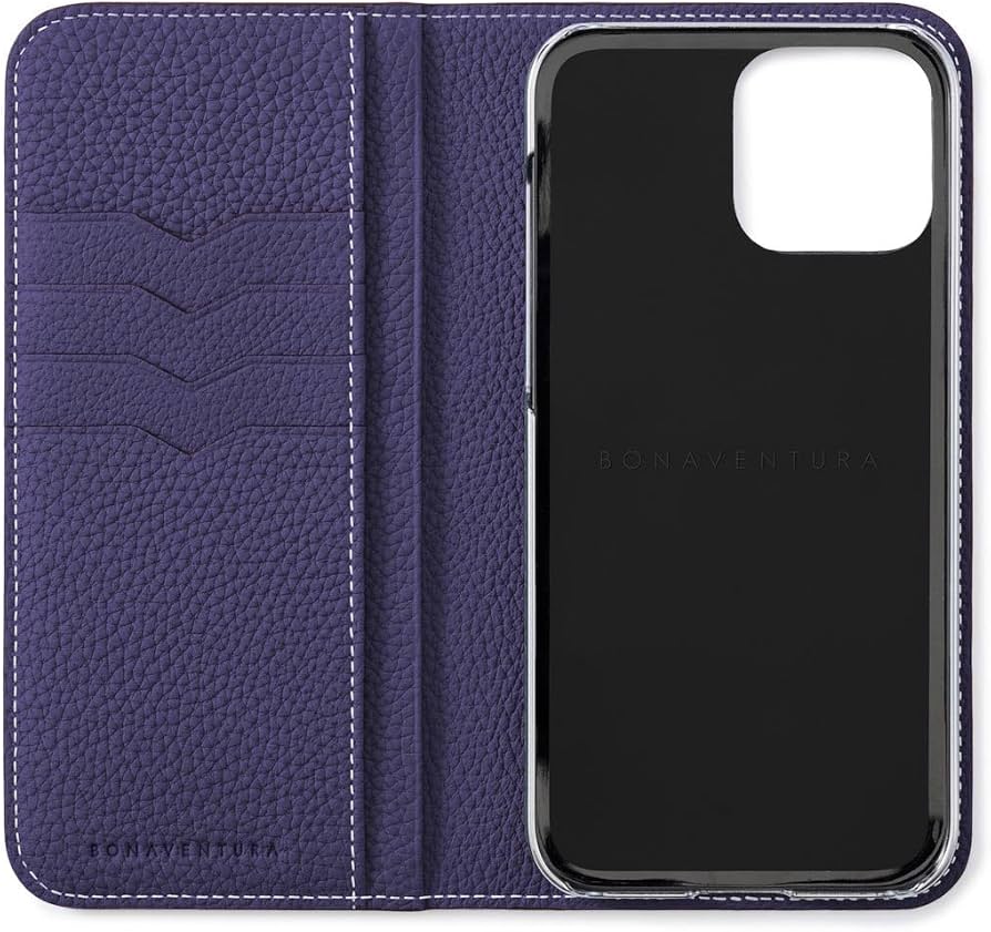 Amazon.co.jp: 【ボナベンチュラ】 ダイアリーケース [iPhone 14 Pro