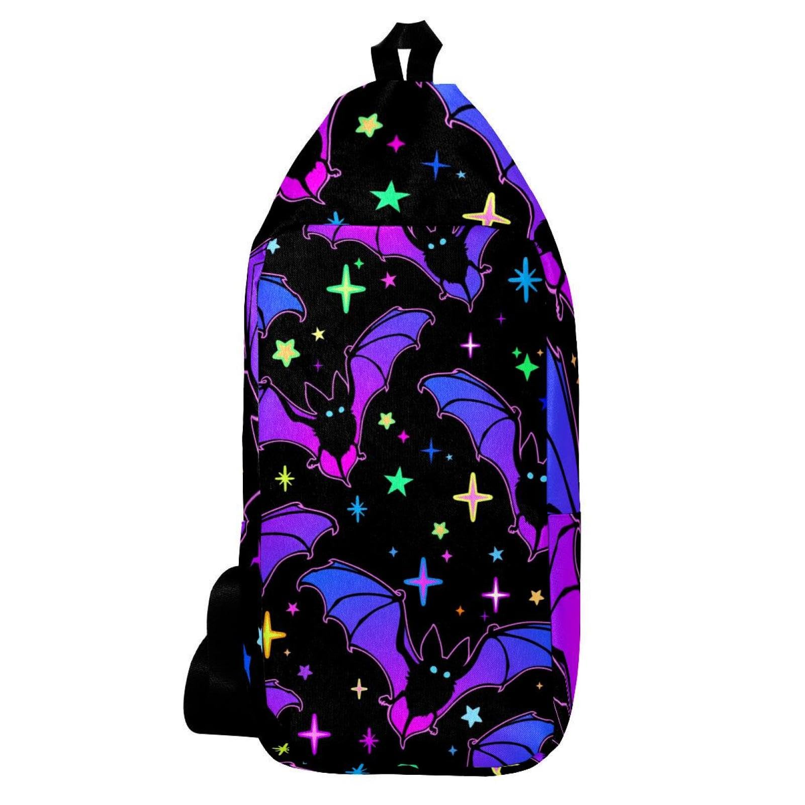 Mochila de hombro de murciélagos para senderismo y viajes activos urbanos 6