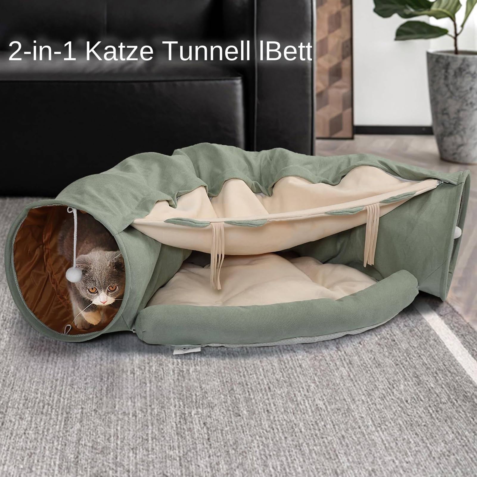 Tunnel pliable pour chat – Tubes souples pour animaux de compagnie