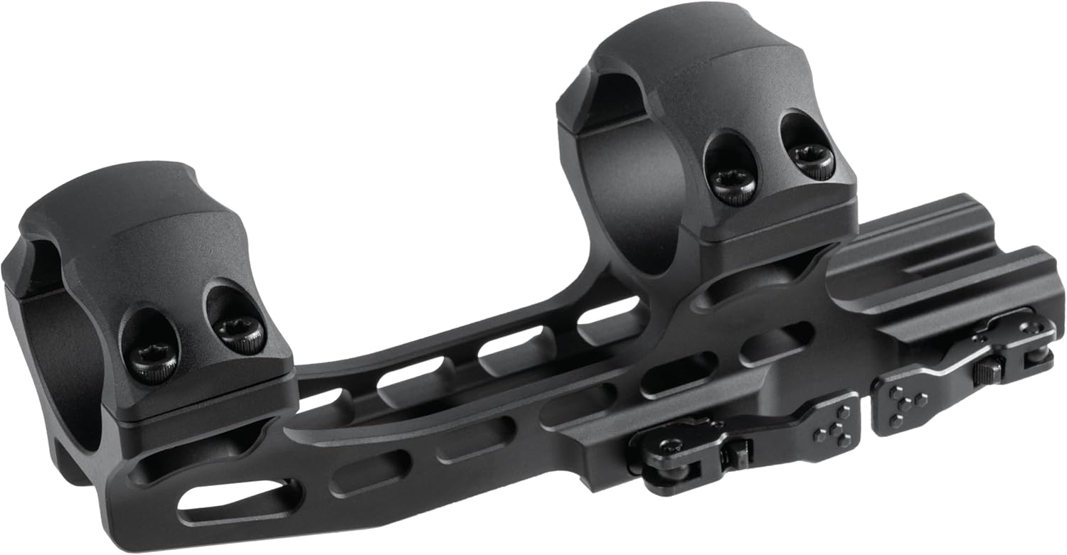 UTG ACCU-SYNC QR Cantilever Mount, 20 MOA, 70 mm Offset, 30 mm Tube, Picatinny