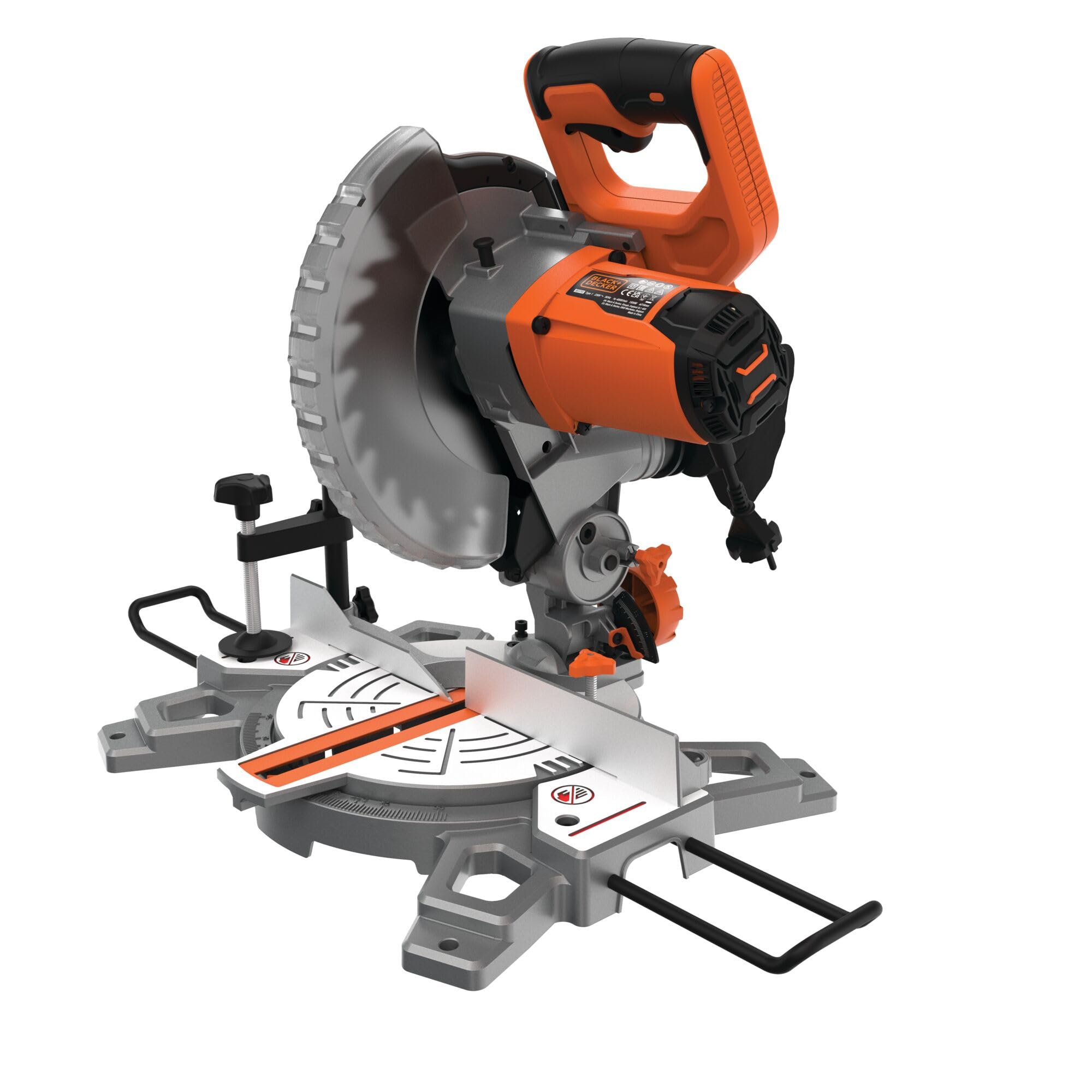 BLACK+DECKER Sierra Ingletadora Compuesta de 1500W, BES702-QS