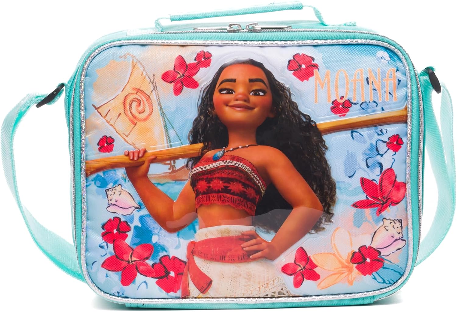 Disney Moana Insulated Lunch Bag with Straps – Adventure-Ready!, A26580