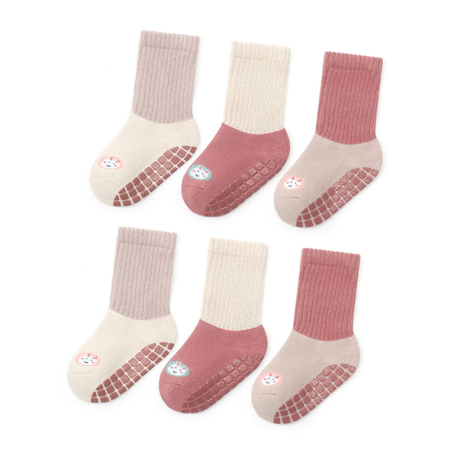 Chaussettes antidérapantes bébé finies les glissades et les pieds froids en hiver