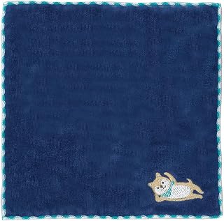 [プレーリードッグ] 今治タオル タオルハンカチ アニマル 刺繍 ハンカチ オーガニックコットン 綿100% 日本製 23×23cm ミニタオル 動物 パンダ 柴犬 ネコ ペンギン 大人 子供 キッズ レディース プチギフト