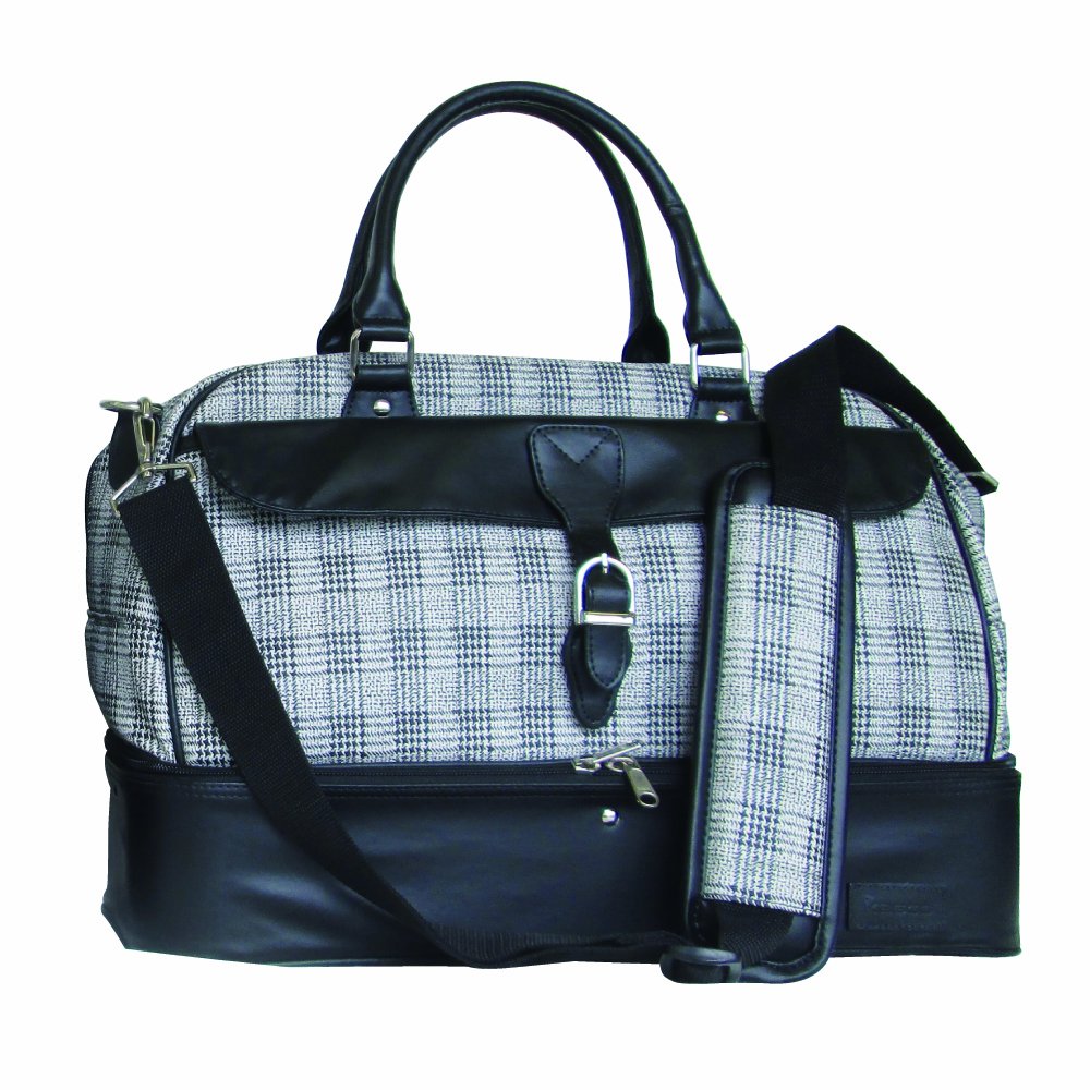 kasco KSKT-107レディースゴルフバッグボストンバッグチェックタグ付き kasco KSKT-107レディースゴルフバッグボストンバッグチェック