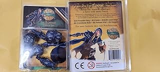 Polyhero Dice The Rogue Set Midnight Blue Dice