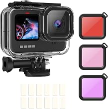 Waterproof Diving Protective Housing | Replacement with Diving Filters and Anti-Fog Compatible for GoPro Hero 13 12 11 10 9