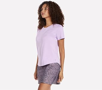 Skechers Womens Go Dri Active Moisture Wicking T-Shirt Tee