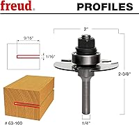 Vista 3 de Set de cortadoras con ranura de 9/16 de profundidad