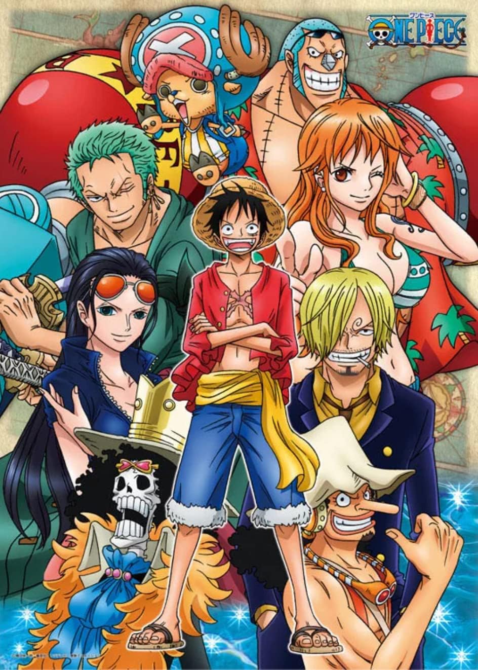 Ensky Jigsaw Puzzle 500-149 Japanese Anime One Piece (500 Pieces) by Unknown