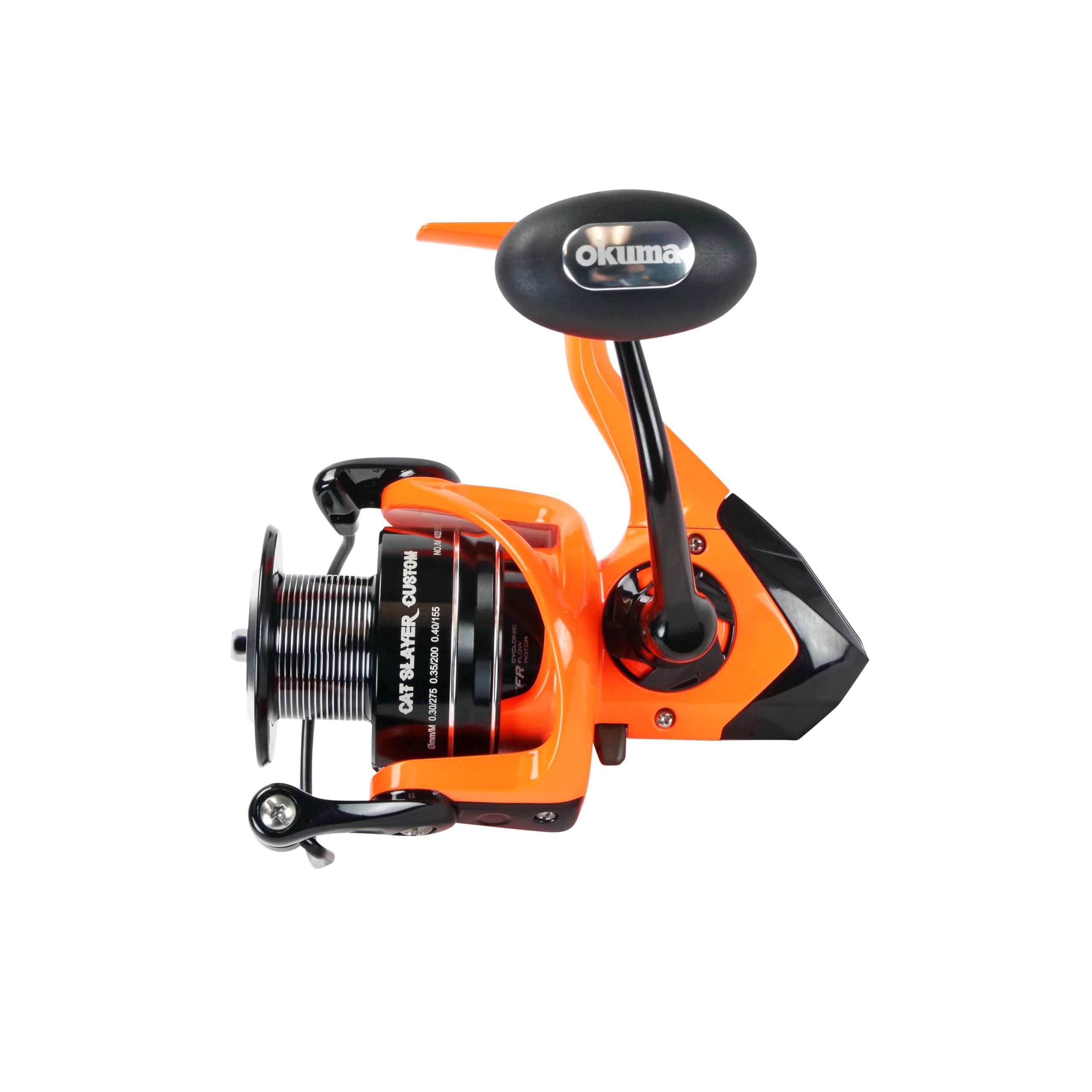 okuma catfish reel Cat Slayer Custom Spinning – 6000 Size Reel with DFD Dual Force Drag, Flite Drive System, UV Reactive Body, Neon Green, CSC-6000NO : Sports & Outdoors The spinning reel features Model:7'6 Heavy 2PC Fishing Rod Holder for Aquariums & Stands