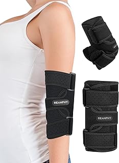 Elbow Brace, Sleeping for Cubital Tunnel Syndrome, Comfortable Elbow Brace for Ulnar Nerve entrapment Relief Pain and Tendonitis Arm Straightener Fit Men ＆ Women