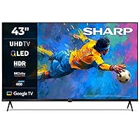 Sharp 43HP5365E - GOOGLE TV, 43" UHD,FRAMELESS,60Hz