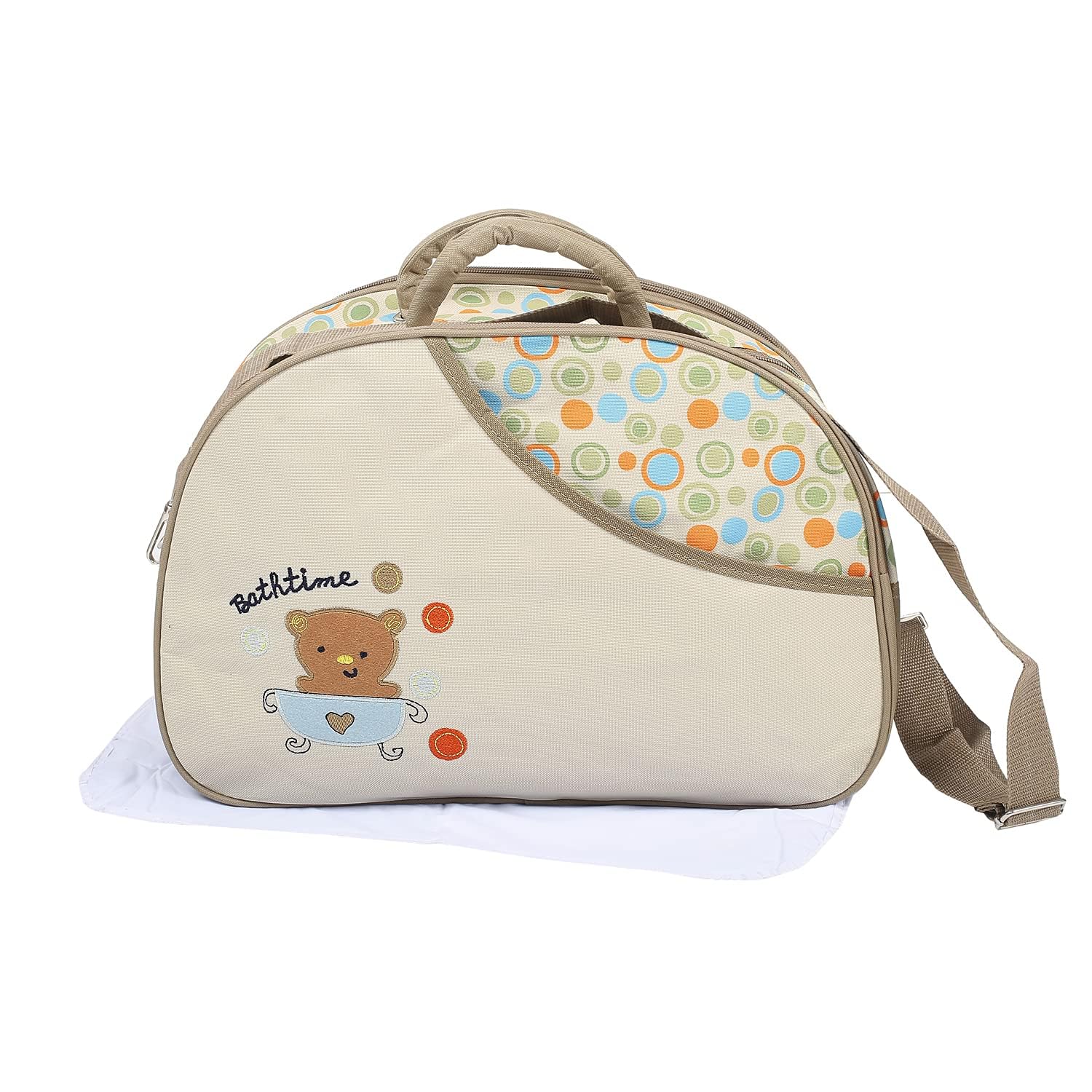 Multifunctional Waterproof Durable Nursing Maternity Diaper Backpack Tote Bag for Travelling-image-17