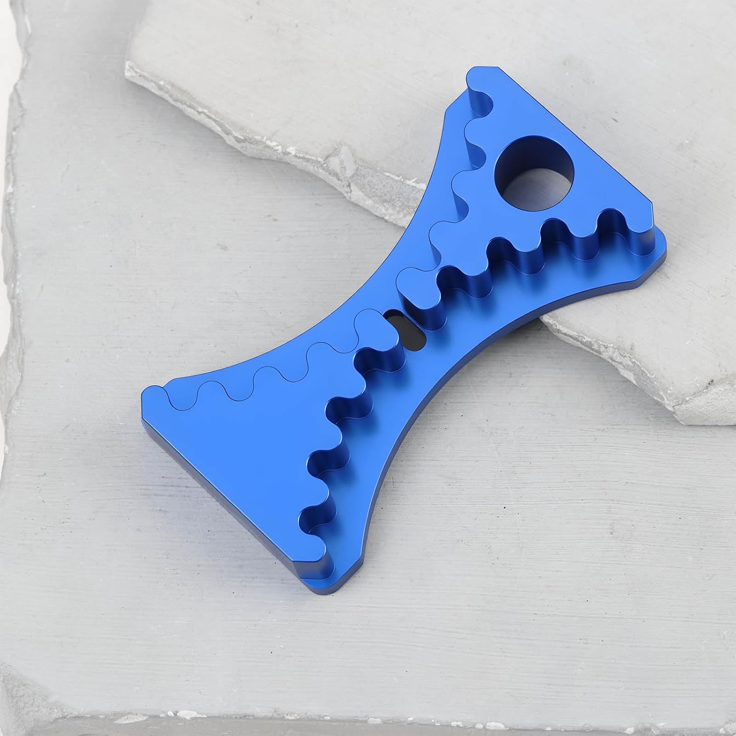 Car Engine Cam Gear Lock Timing Belt Installation Tool Blue Aluminum Compatible with Acura B