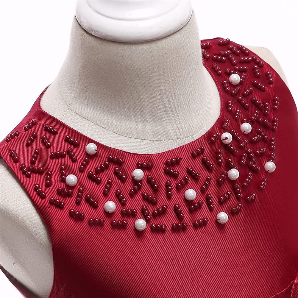 NSSMWTTC 3M-9T Baby Pageant Dress Toddler Girls Tutu Gown Flower Wedding Dresses - Image 6