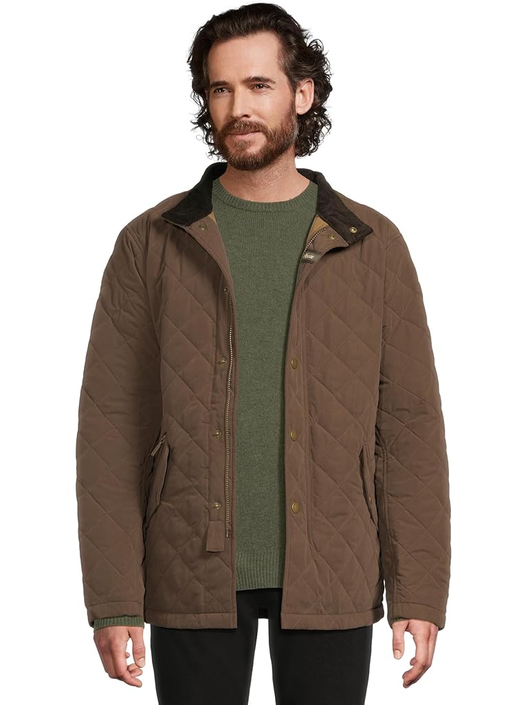 Olive Barbour Shoveler Quilted Jacket