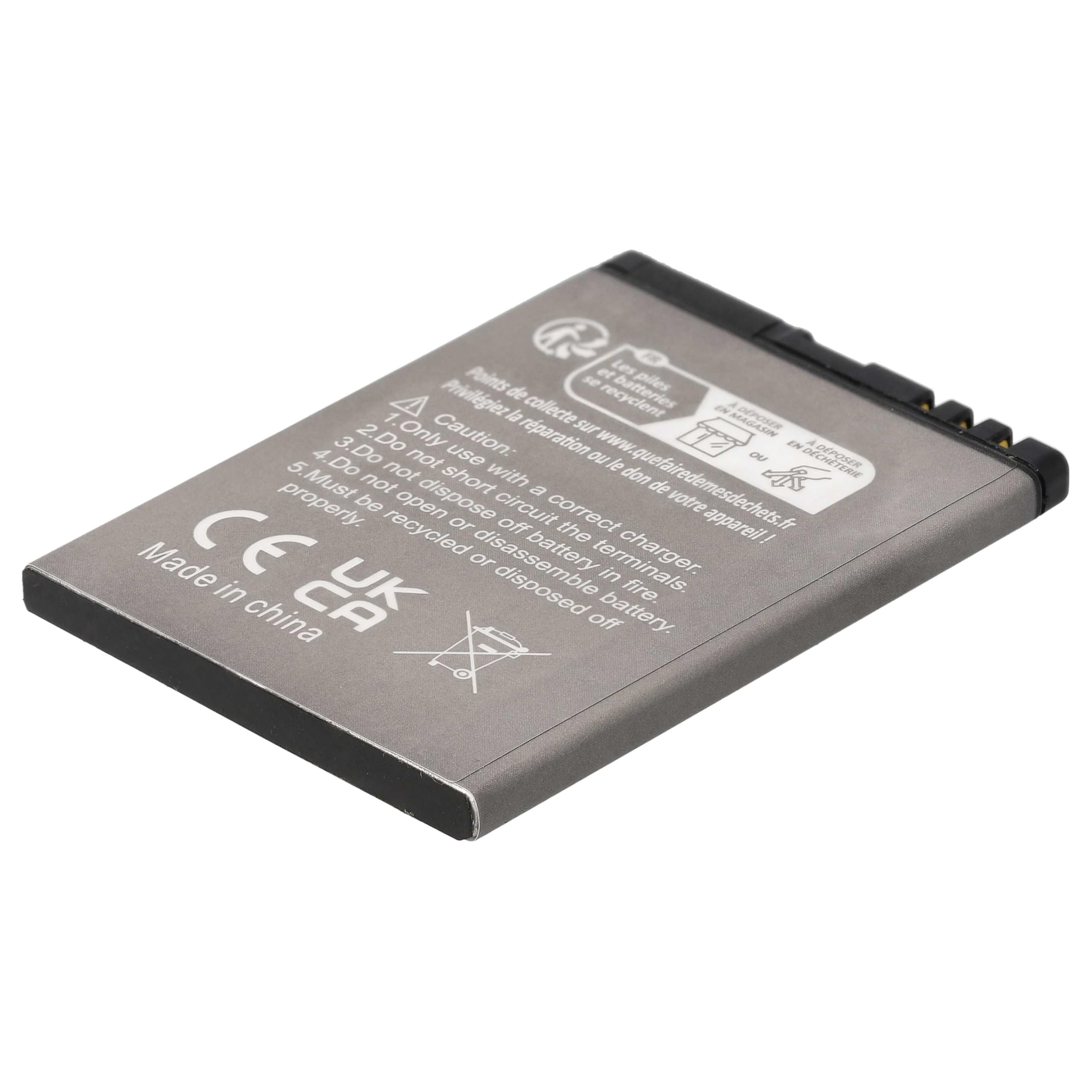 vhbw akumulator litowo-jonowy 1300 mAh (3,7 V) do telefonu komórkowego, smartfona Polaroid PROZ500PR003 jak BL-4D, C4D10T, N4D113J, TB-BL4D.