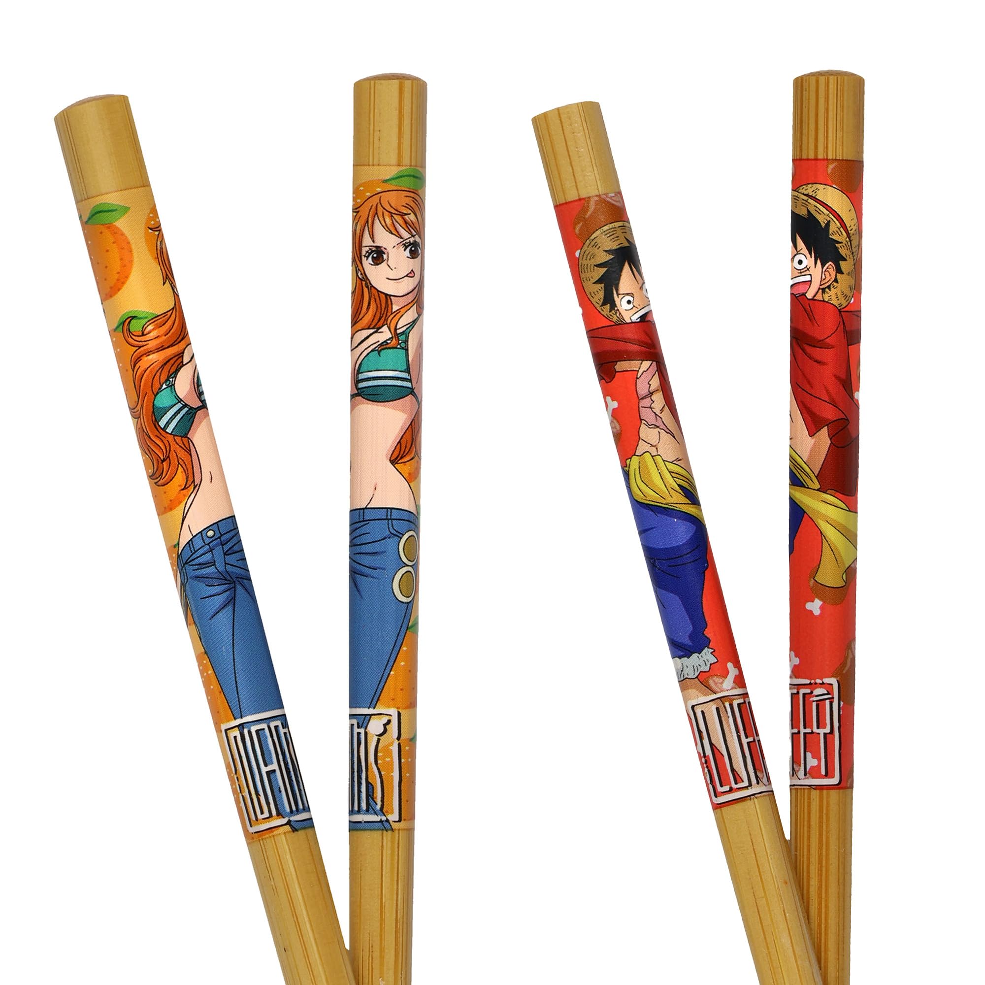 One Piece Chopsticks – Luffy, Zoro, Nami & Sanji Set -3 One Piece Chopsticks – Luffy, Zoro, Nami & Sanji Set -3