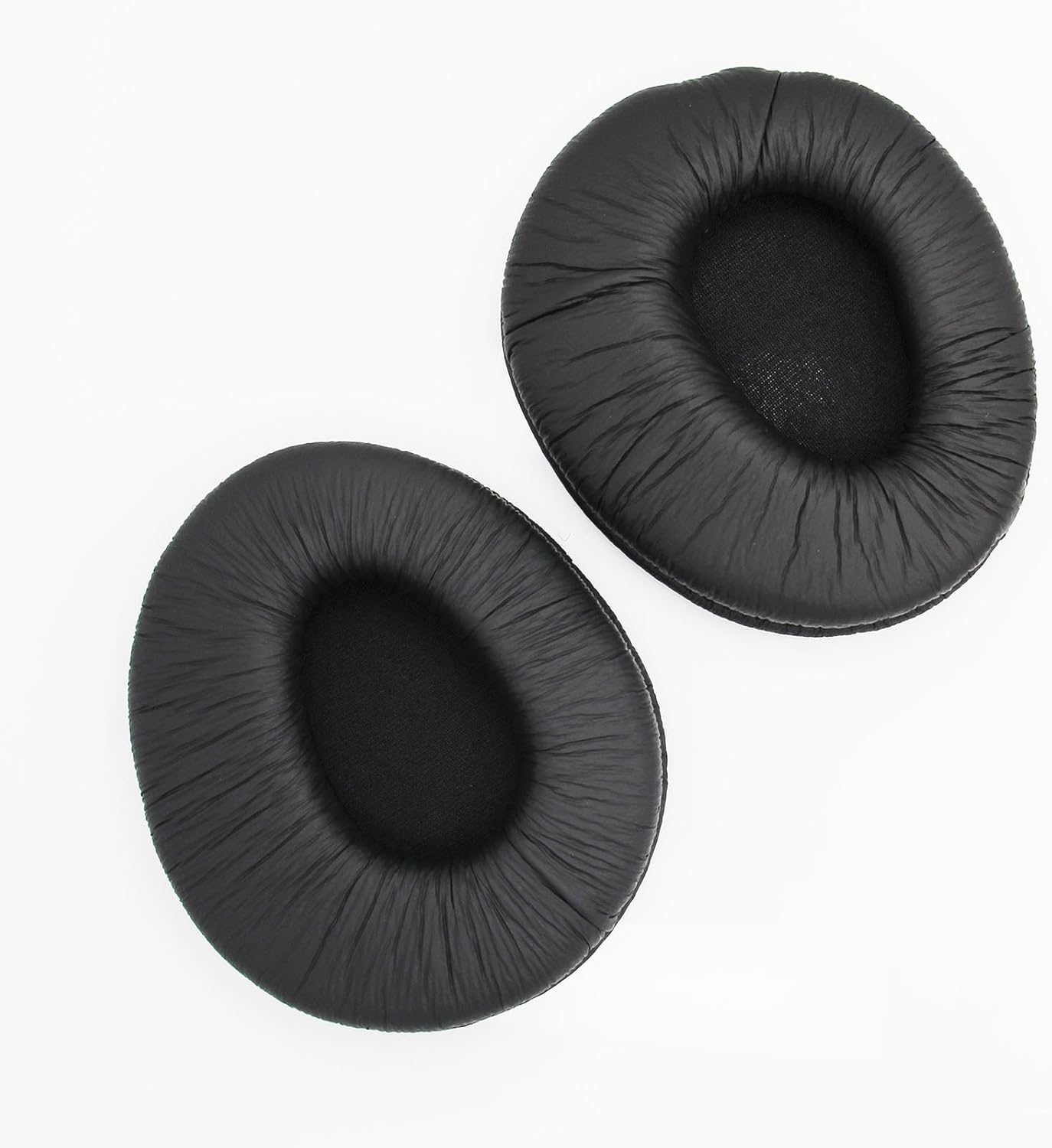 MDR-V900 Earpads Replacement Protein Wrinkle PU Ear Pads Cushions Cover Repair Parts Compatible with Sony MDR-V900 MDR-V600 Z600 7509 Headphones (Black) - Image 3