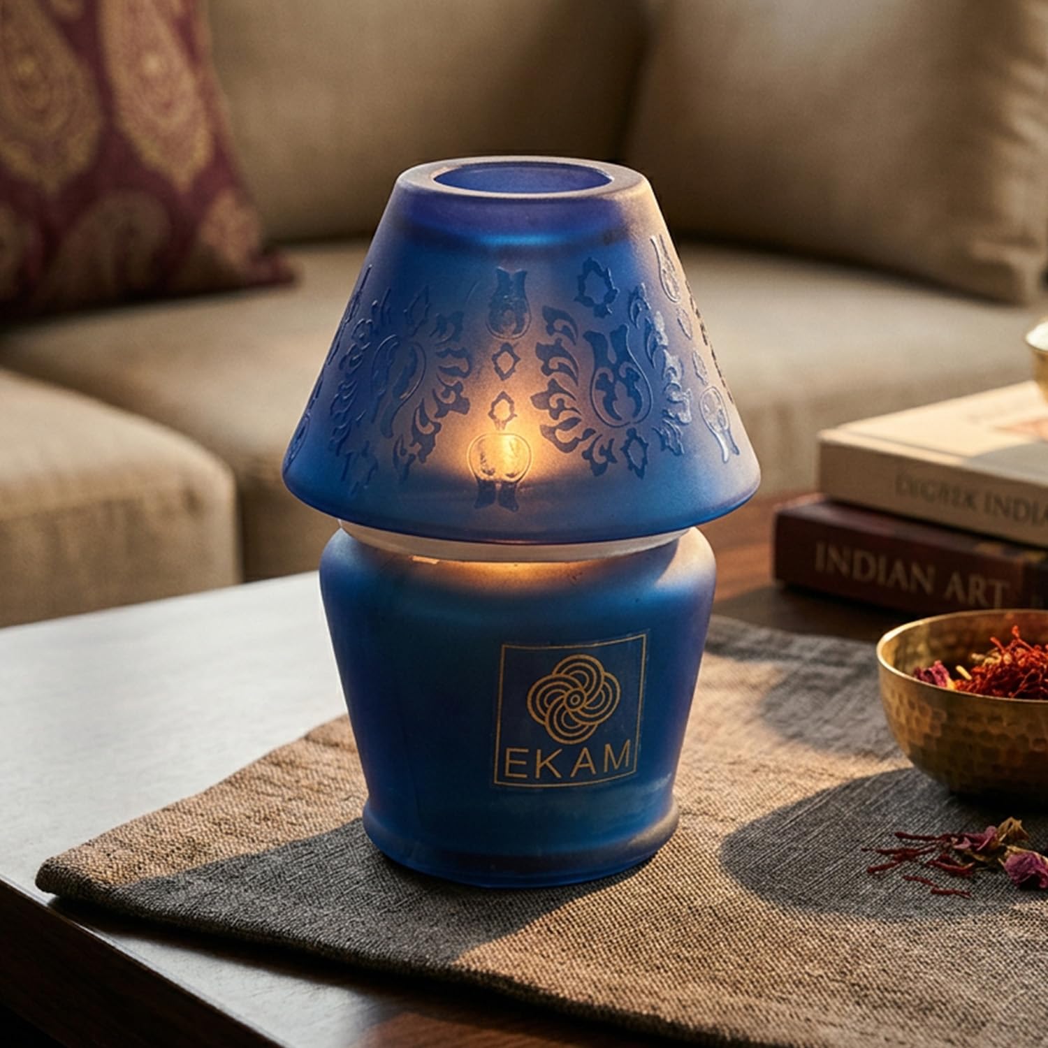 EKAM Rose Luxury Candle - 22 Hour Burn, FREE SHIPPING -12