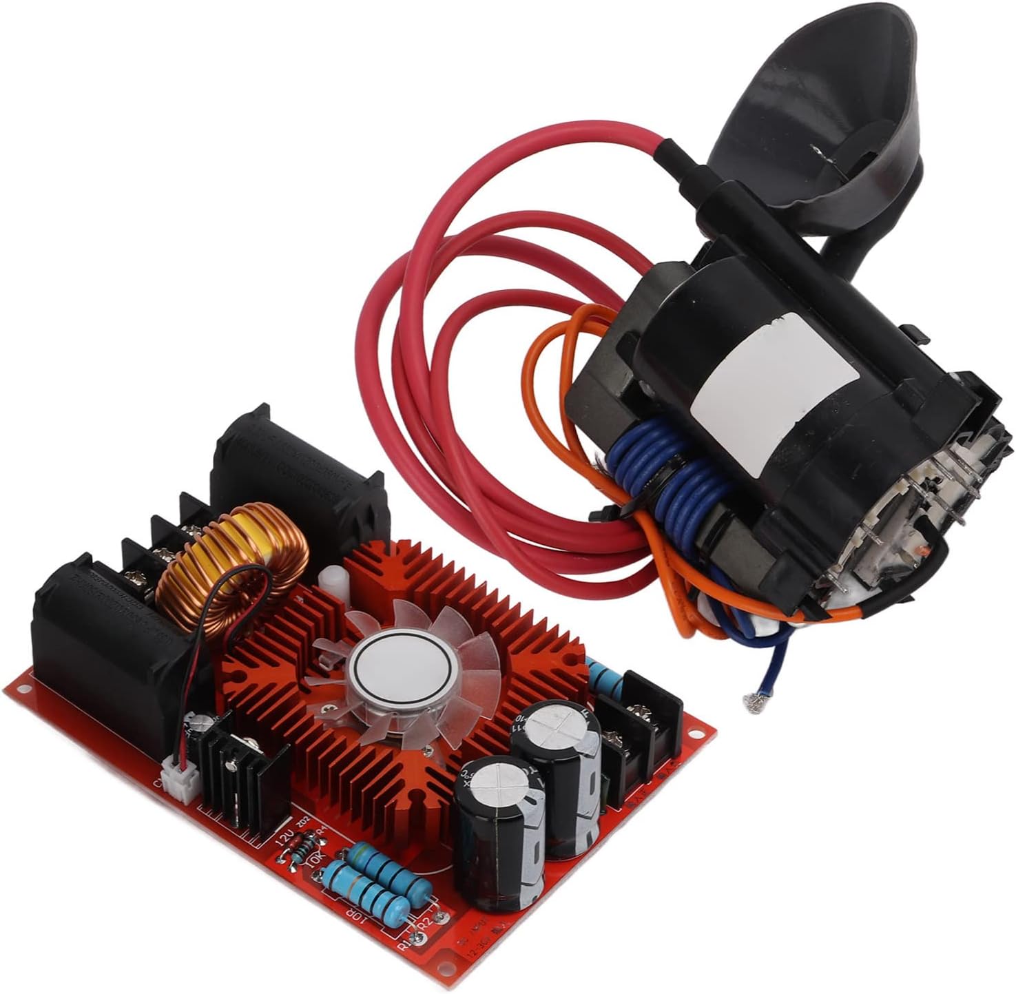 Zvs Driver Board Coil Power Zvs, Flyback Transformer Supply Boost High Voltage Coil Flyback Driver Generator Heating Module Coil Driver Board DC12V 30V
