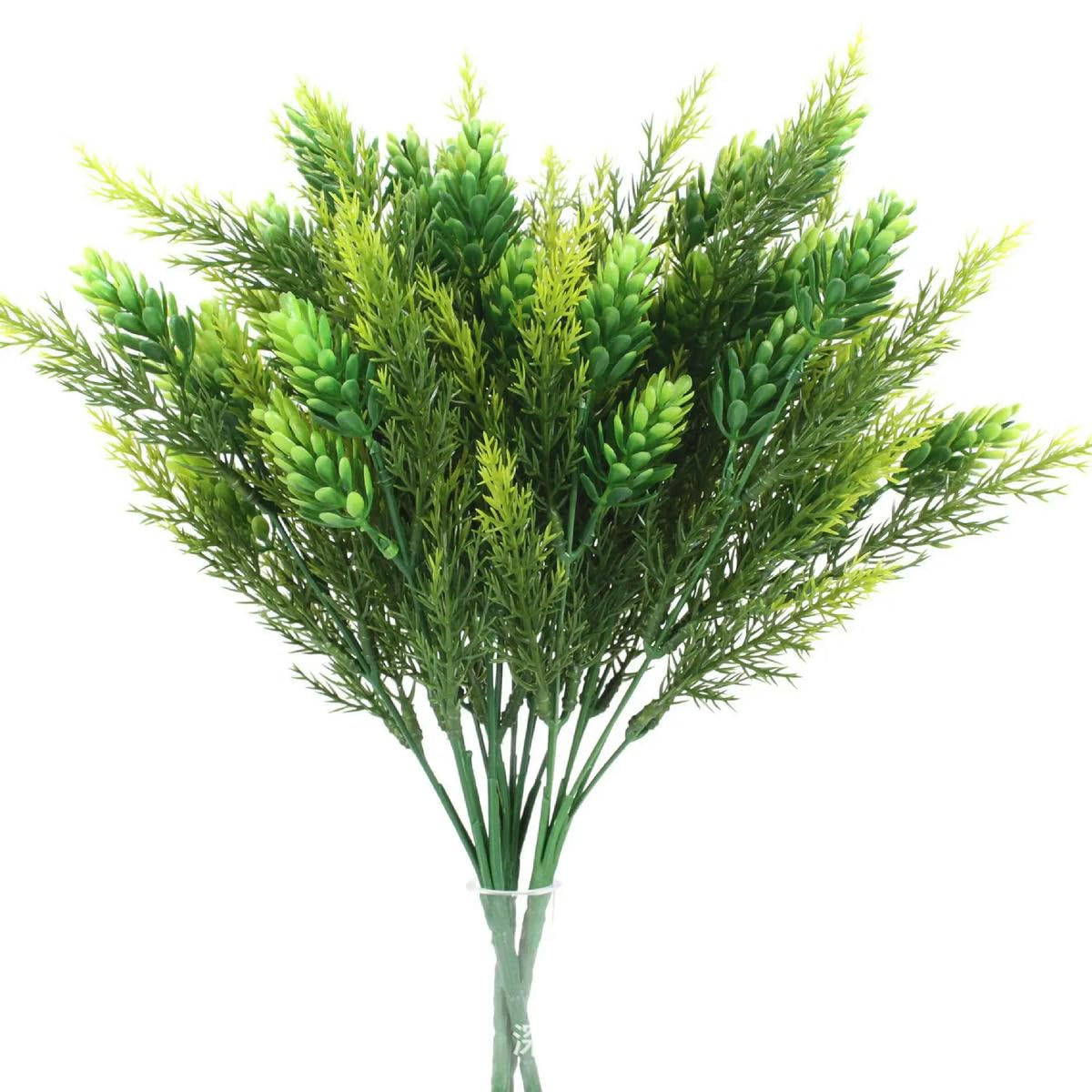 Amazon.de: RIJPEX Knstliche Tannenzweige und Bltter Weihnachten Thuja  Zweige Fake Tannennadeln Zweige Kiefer Zubehr Thuja Bltter Strau Kiefer-6
