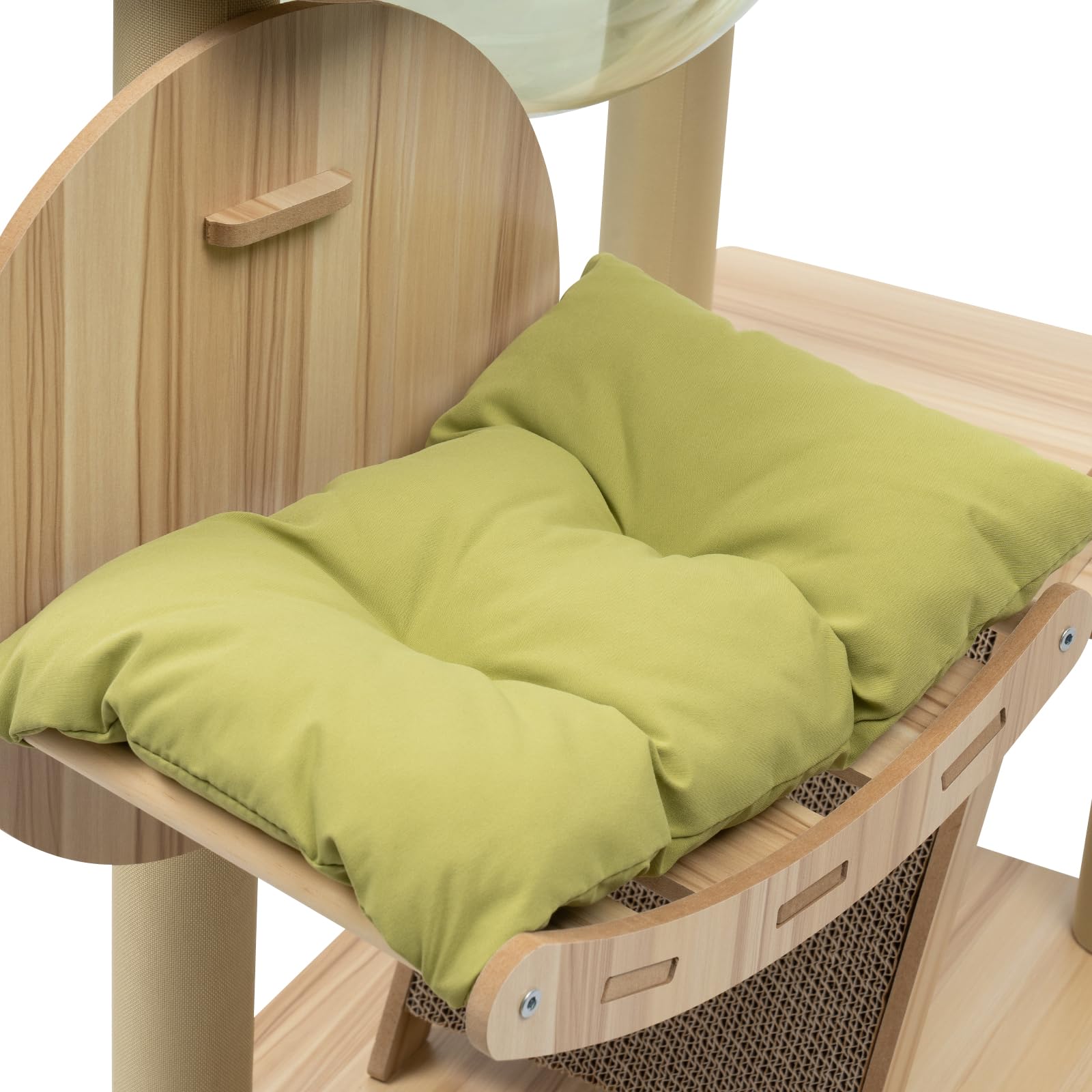 Rascador grande de 140 cm de alto, estable, árbol rascador para gatos de varios pisos, para apartamentos, tiendas de mascotas, salón, dormitorio