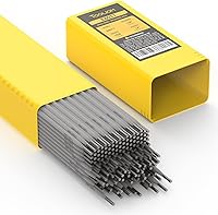 TOOLIOM E6011 1/8" 10LB Welding Rods - All-Position Carbon Steel Stick Electrodes for Rusty Dirty Surfaces