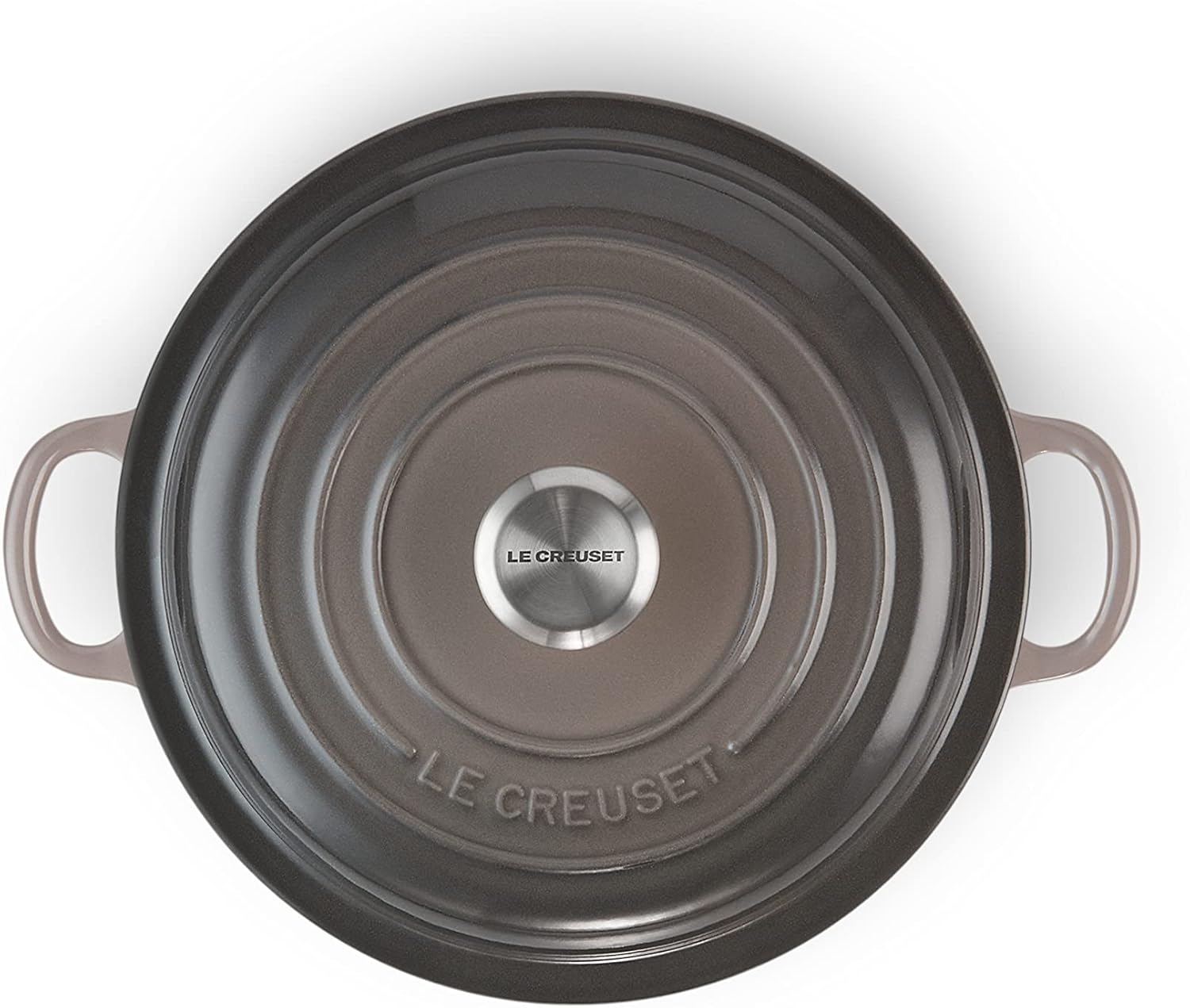 Le Creuset Enameled Cast Iron Signature Braiser, 1.5 qt., Oyster - Image 2
