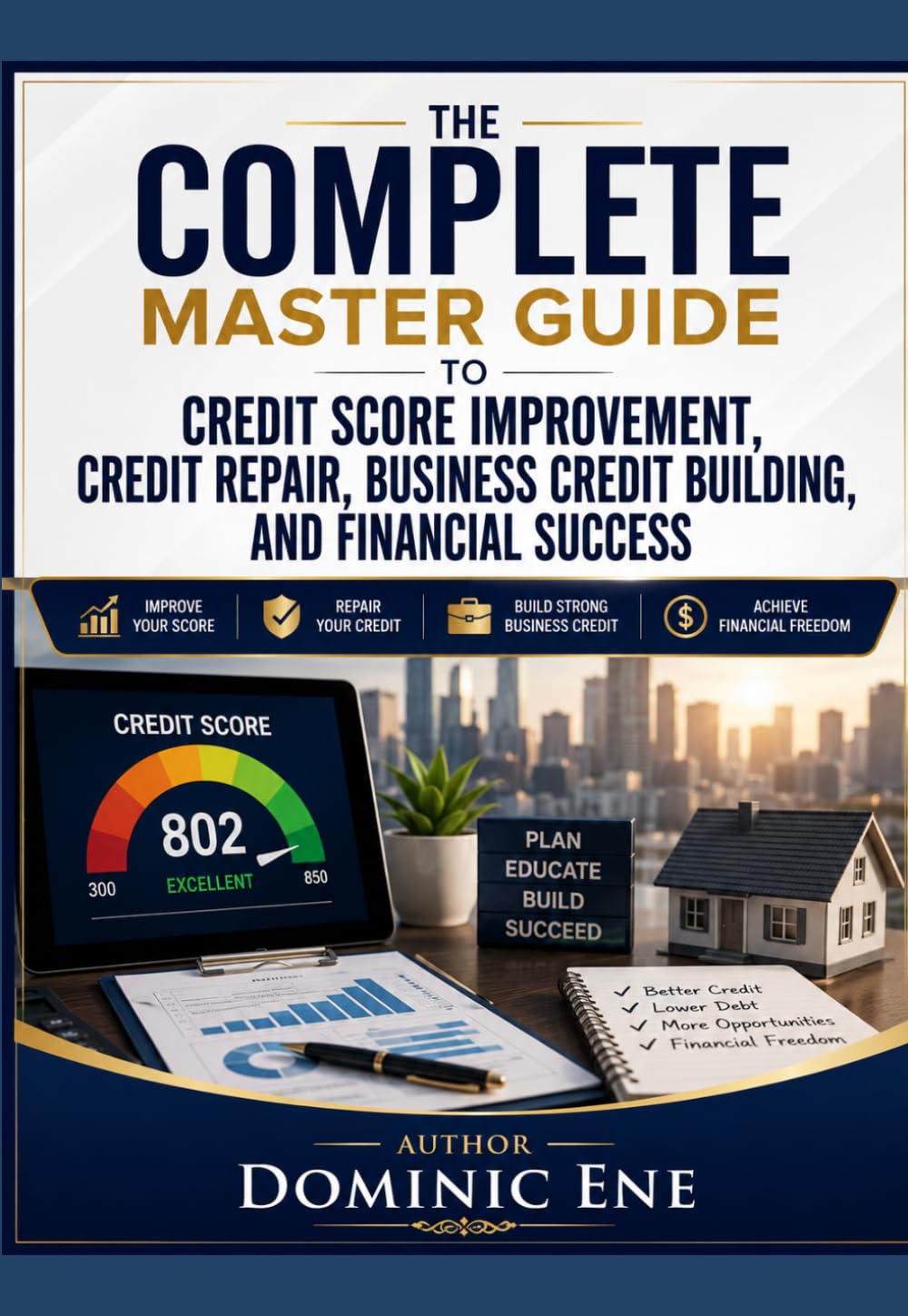 THE COMPLETE MASTER GUIDE TO CREDIT SCORE IMPROVEMENT, CREDIT REPAIR, BUSINESS CREDIT BUILDING, AND FINANCIAL SUCCESS