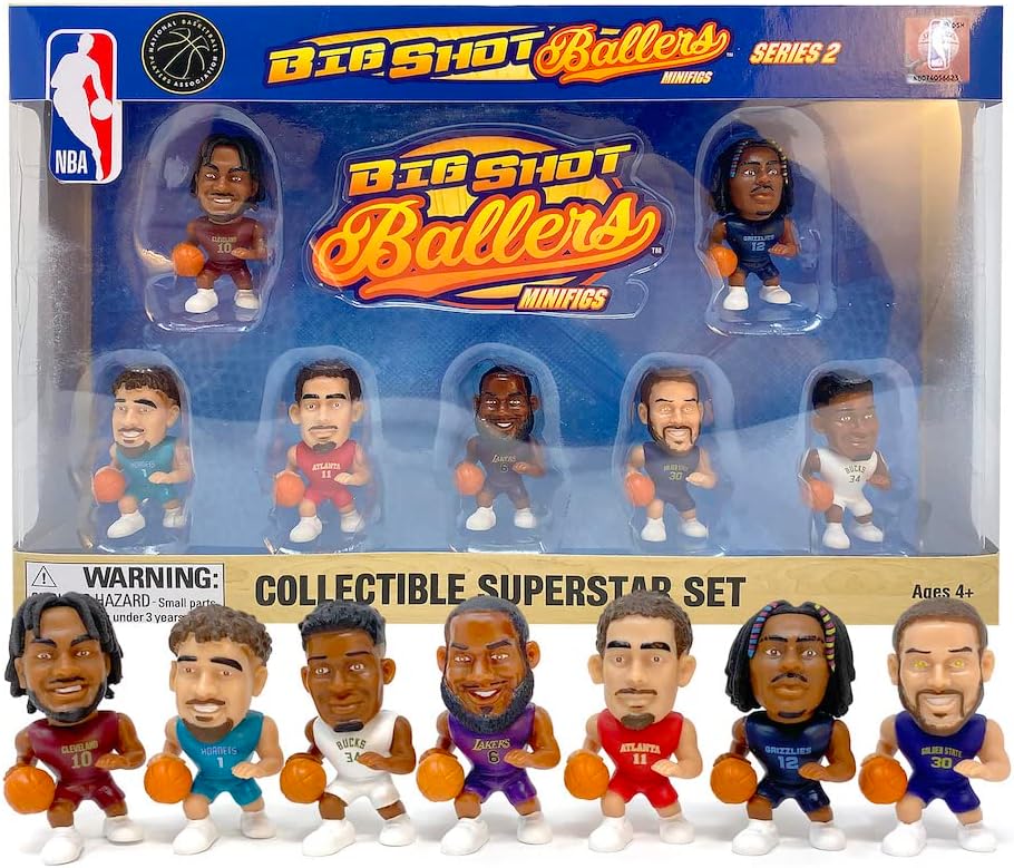 Party Animal NBA Big Shot Ballers Superstars Gift Set