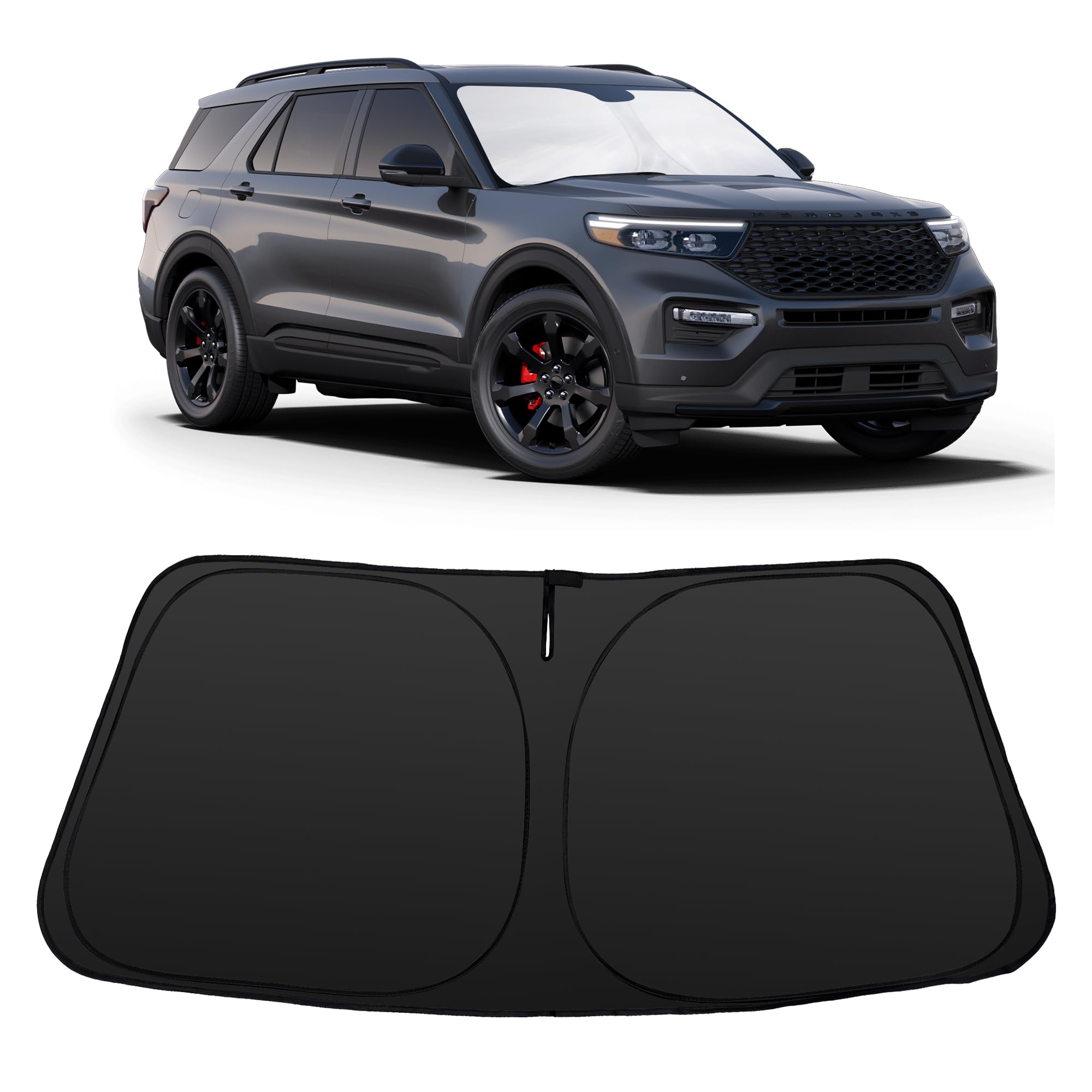Windshield Sun Shade for 2020-2026 Ford Explorer SUV