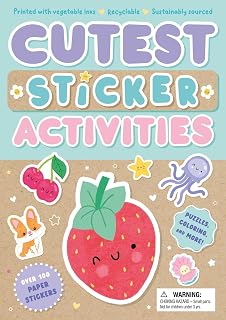 Cutest Sticker Activities: A Recyclable Sticker & Activity Book