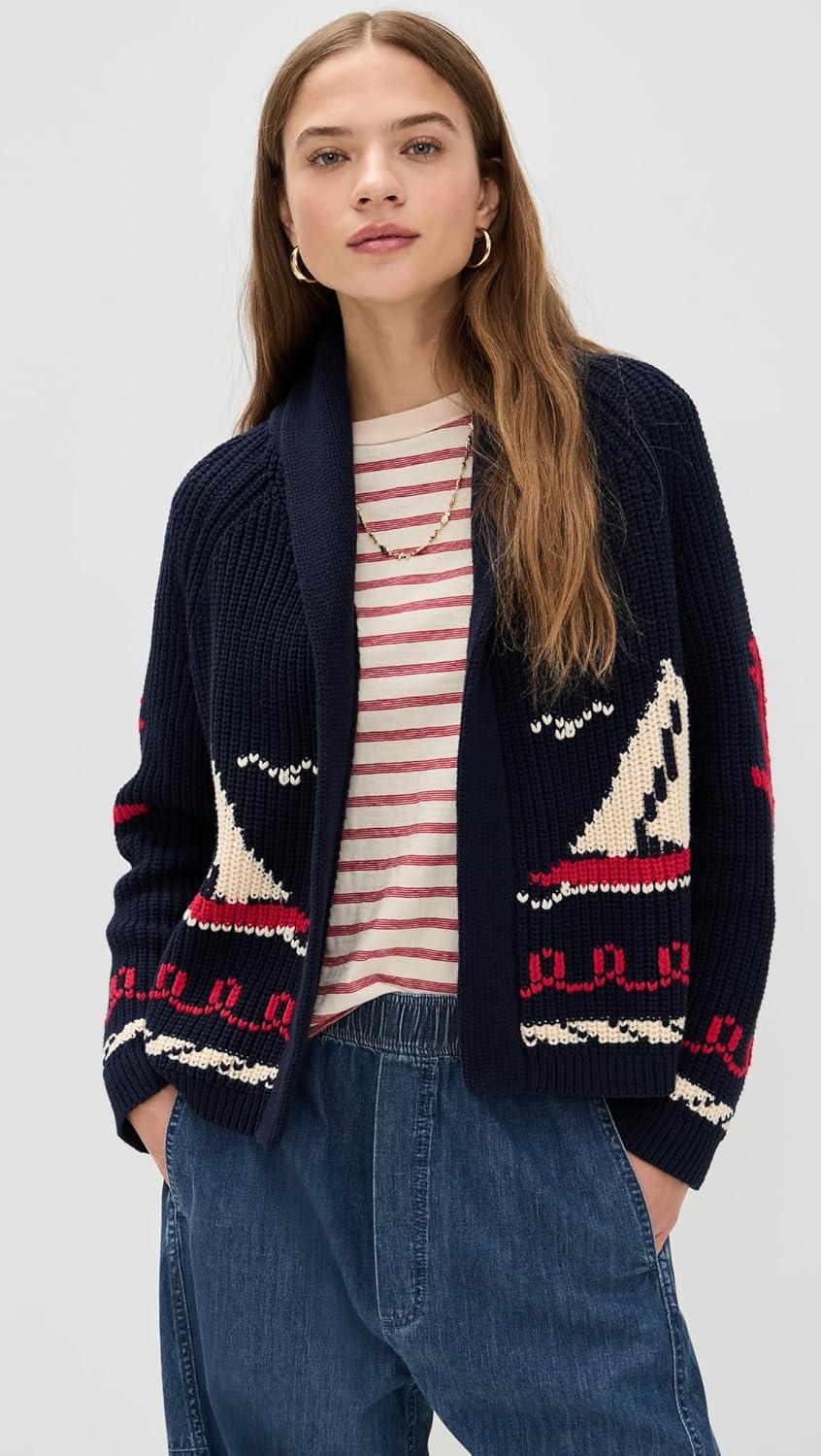 BattenwearバテンウェアLodge Cardigan NAVY XL Battenwear Lodge Cardigan - Navy | Always in Colour